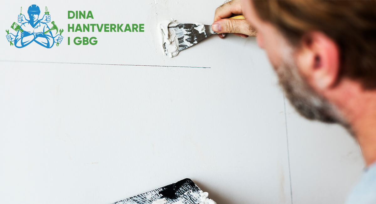 Täck med spackel