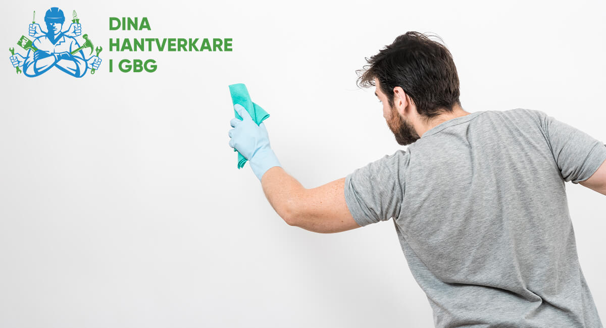 Rengör Väggarna Innan Målning