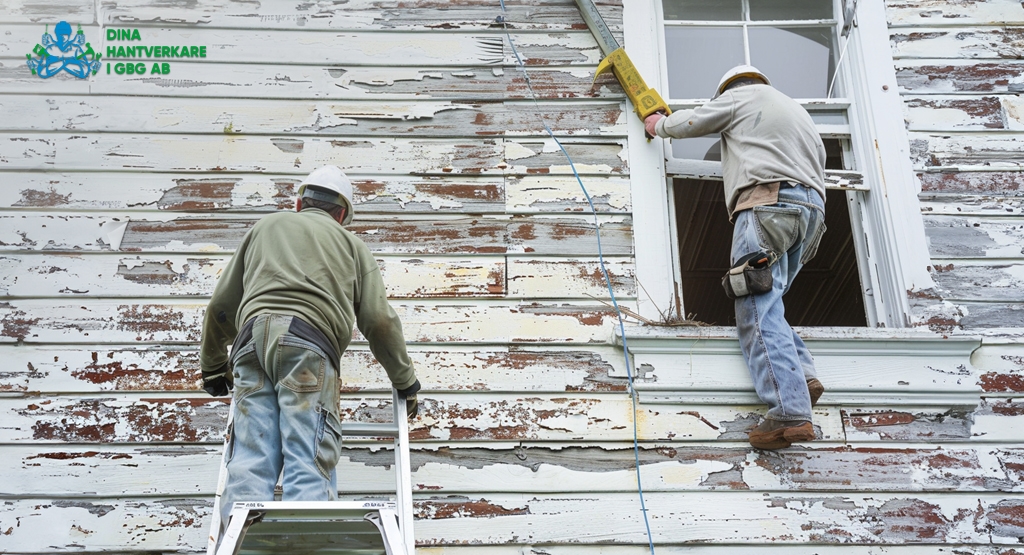 Fasadrenovering